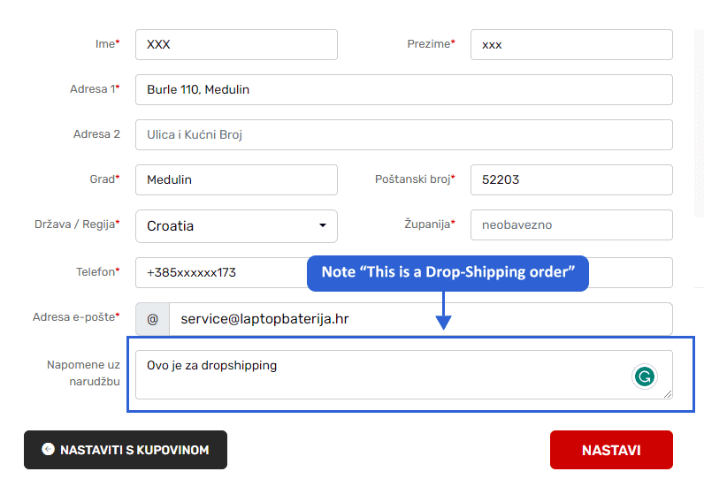 Dropshipping